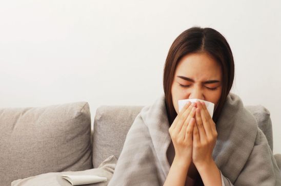 nose block during night